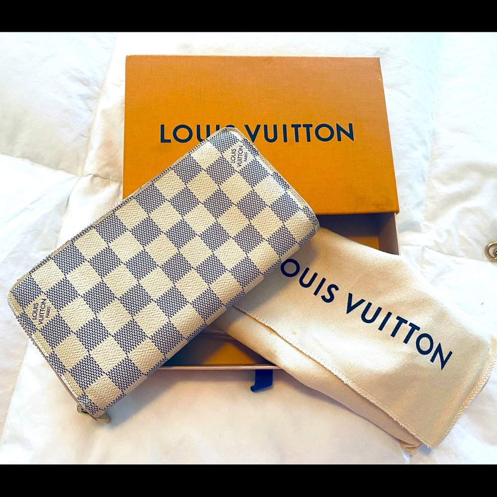 Louis Vuitton Damier Azur Canvas Wallet